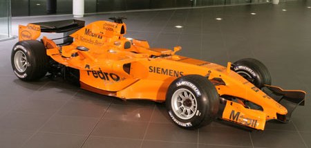 MP4-21 alla Presentazione
